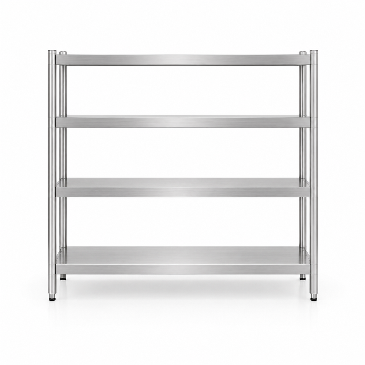CCARE RAK STAINLESS MULTILAYER SOLID 4 TINGKAT – COMMERCIAL STORAGE RACK PREMIUM - Gambar 3