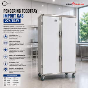 CCARE PENGERING FOODTRAY IMPORT GAS 276 TRAY
